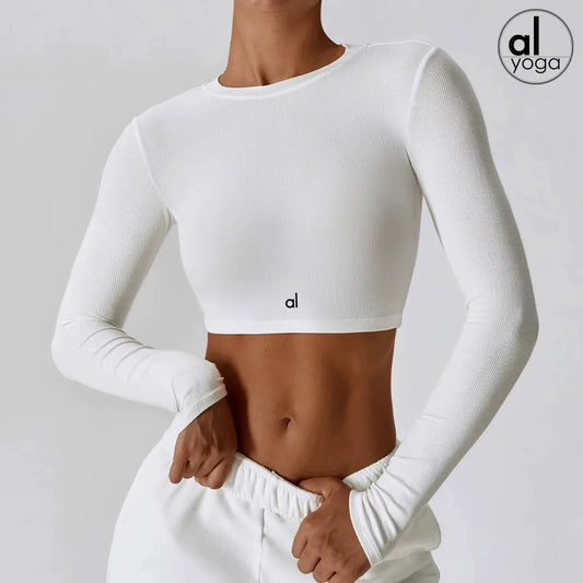 Women’s Slim Fit Long Sleeve Yoga Top