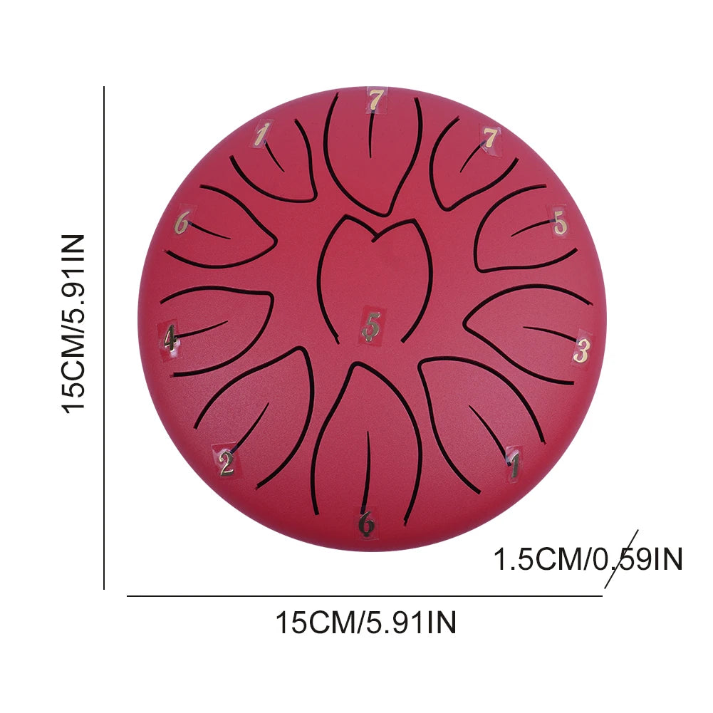 Hand Drum Rain Chime for Yoga Meditation