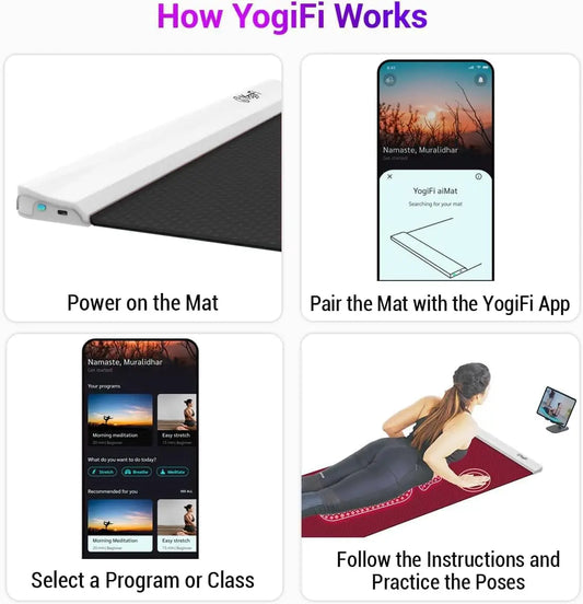 AI Powered Yoga Mats For Home Workout