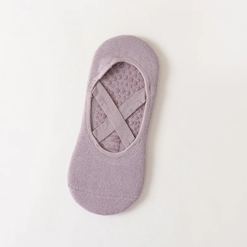 Women Anti Slip Silicone Ballet Yoga Sock