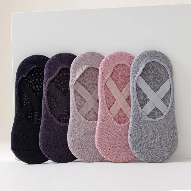 Anti Slip Yoga Socks Silicone Ballet