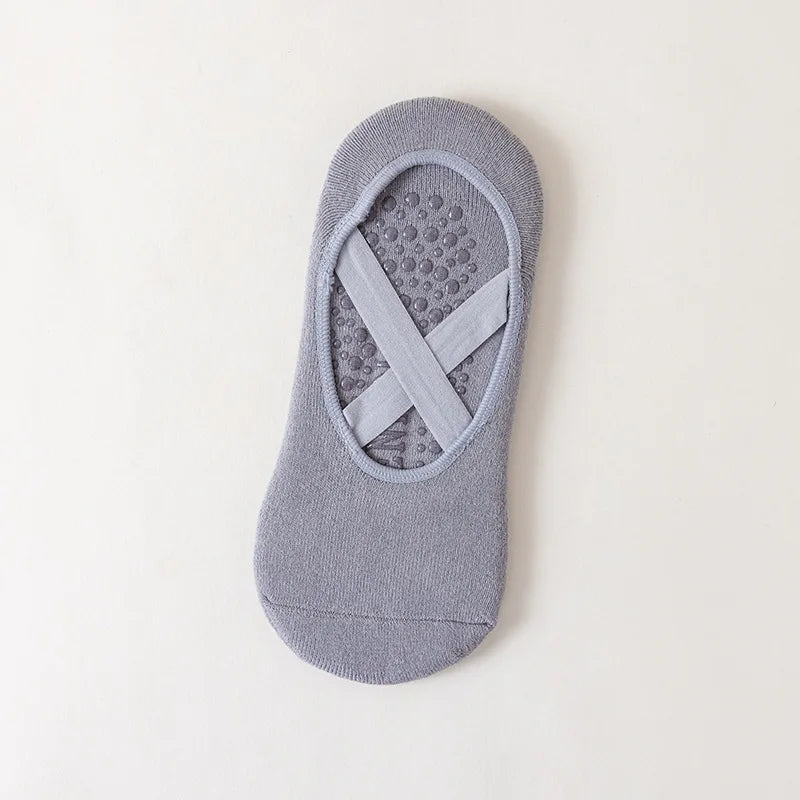 Women Anti Slip Silicone Ballet Yoga Sock