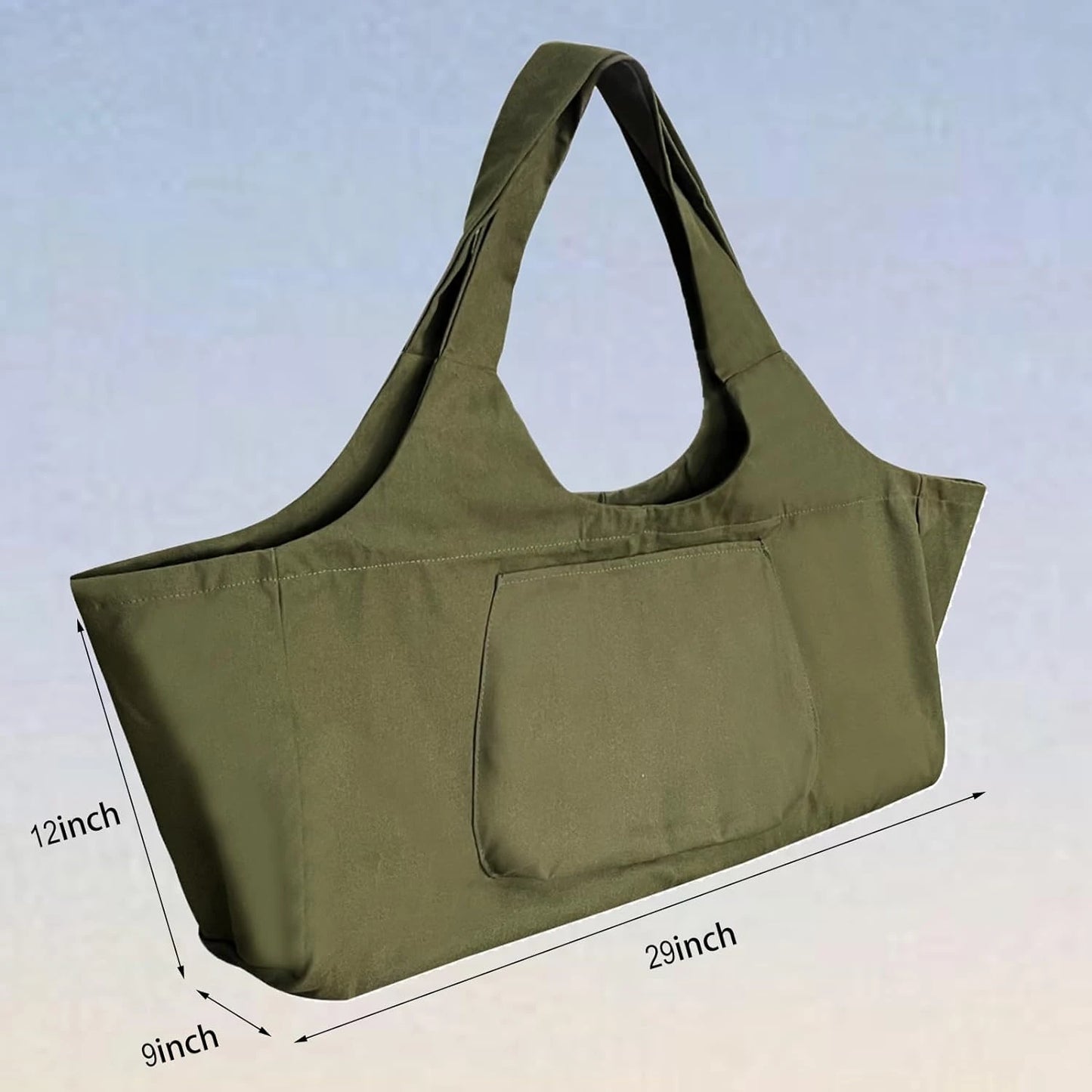 Large Yoga Mat Bag Carrier With Pockets