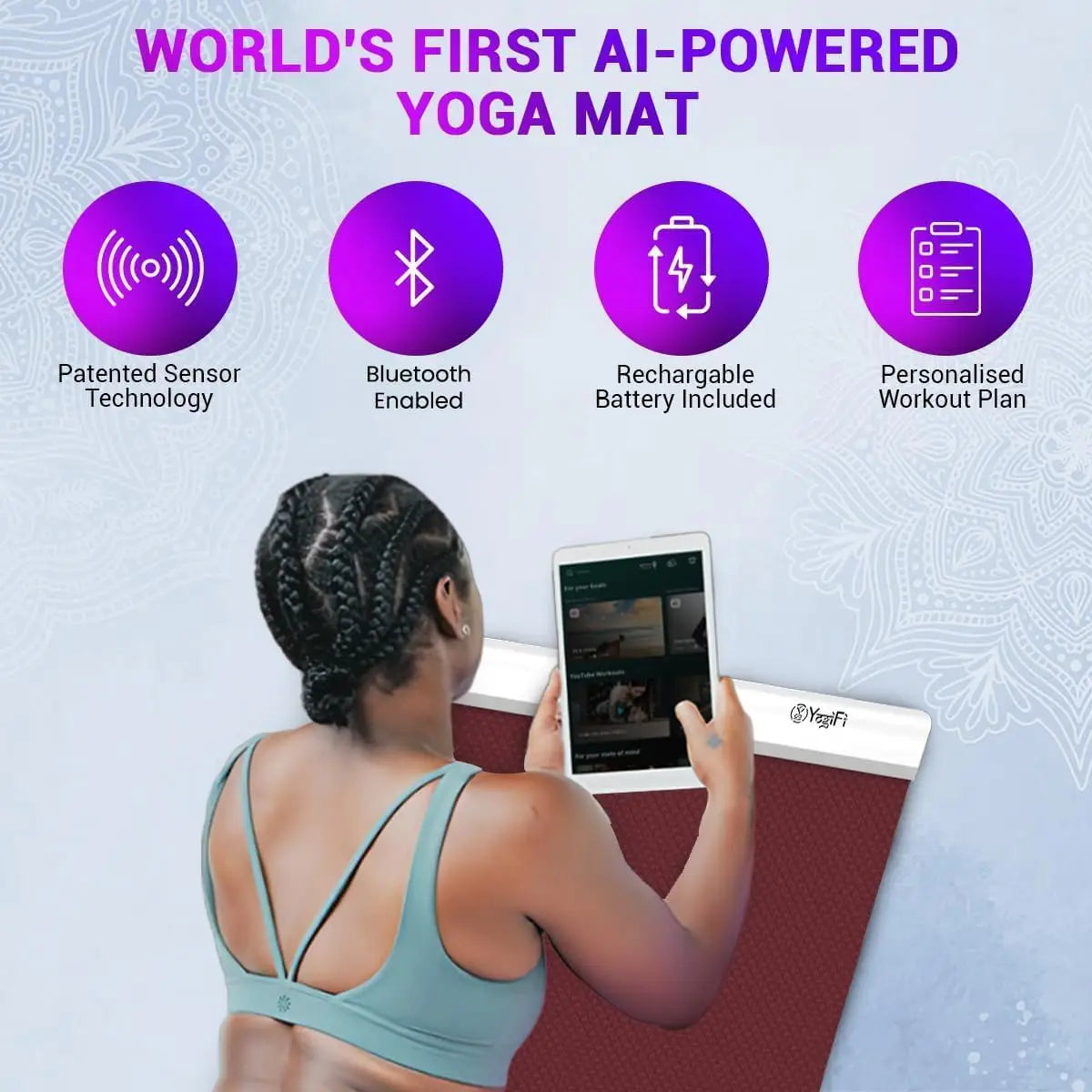 AI Powered Yoga Mats For Home Workout