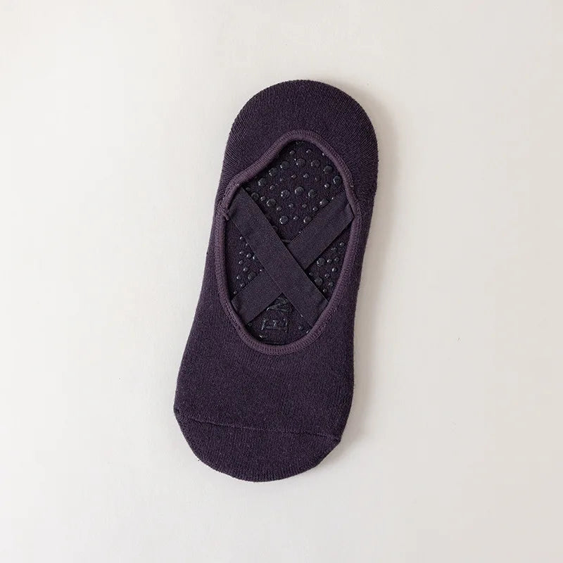 Women Anti Slip Silicone Ballet Yoga Sock